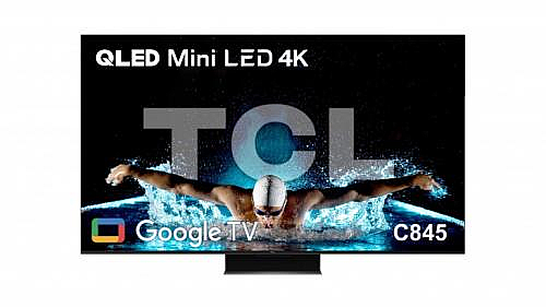 �������� 55 QLED MINI LED 4K GOOGLE TV ����� TCL ��� 55C845