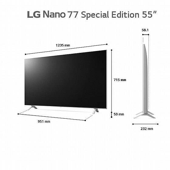 �������� LG 55 4K ��� 55NANO776QA 