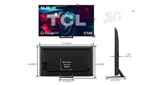 �������� TCL 65C745 4K �65 ������|������ ������ ����� ����� |���� ���� ������ VIP|���� ��� |����� ����