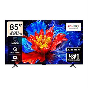 85P8K - TCL 85" QD UHD 144 Native QLED Google TV P8