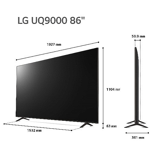 �������� LG UQ9000 ThinQ A 86UQ90006LC 4K �86 ������|����� ����� |����� ����� ��� ���� |����� ����
