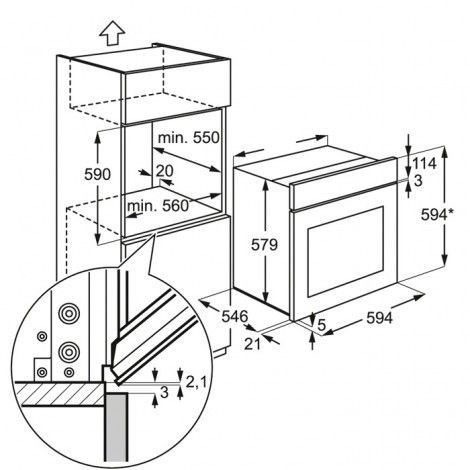 ���� ����� Electrolux EOB5440AOX����� �����