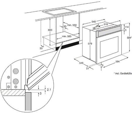 ���� ����� Electrolux EOB5450AAX
