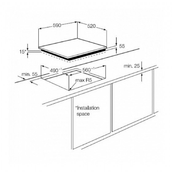 ������ Zanussi ZEI6740BBA